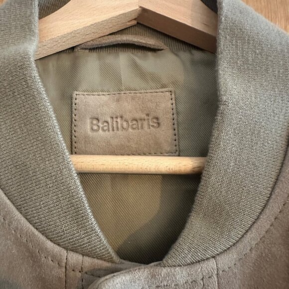 Balibaris Teddy Jacket Suede Goat Leather size M - Picture 2 of 9
